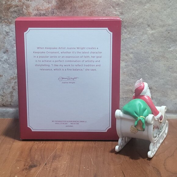 Hallmark Christmas Ornament Santas Sleigh 2021 - Picture 2 of 12